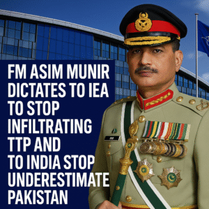 FM Asim Munir Sends a Clear Message in Brussels: No TTP Infiltration, No Indian Miscalculation