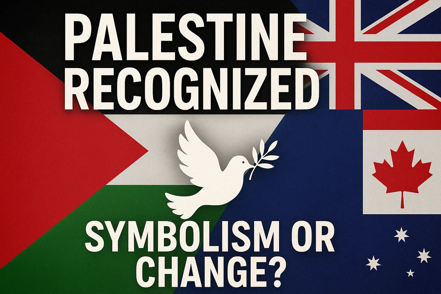 UK, Canada, and Australia Recognize Palestine: Symbolism Without Substance?