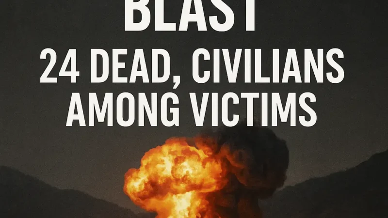 Tirah Valley Blast Kills 24 in Pakistan: Airstrike Allegations, Civilian Deaths, and HRCP Probe Demand