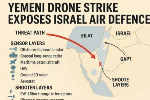Incursion from the South: Yemen Drone Strike Exposes Key Gaps in Israel’s Air Defence