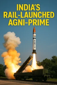 India’s Rail-Launched Agni-Prime: A New Dimension in Strategic Mobility