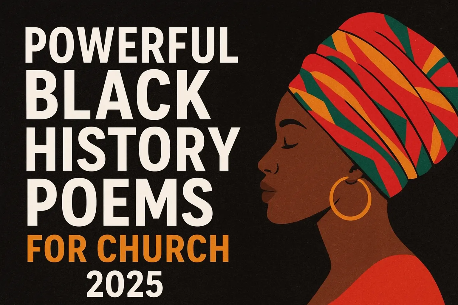 Powerful Black History Poems for Church