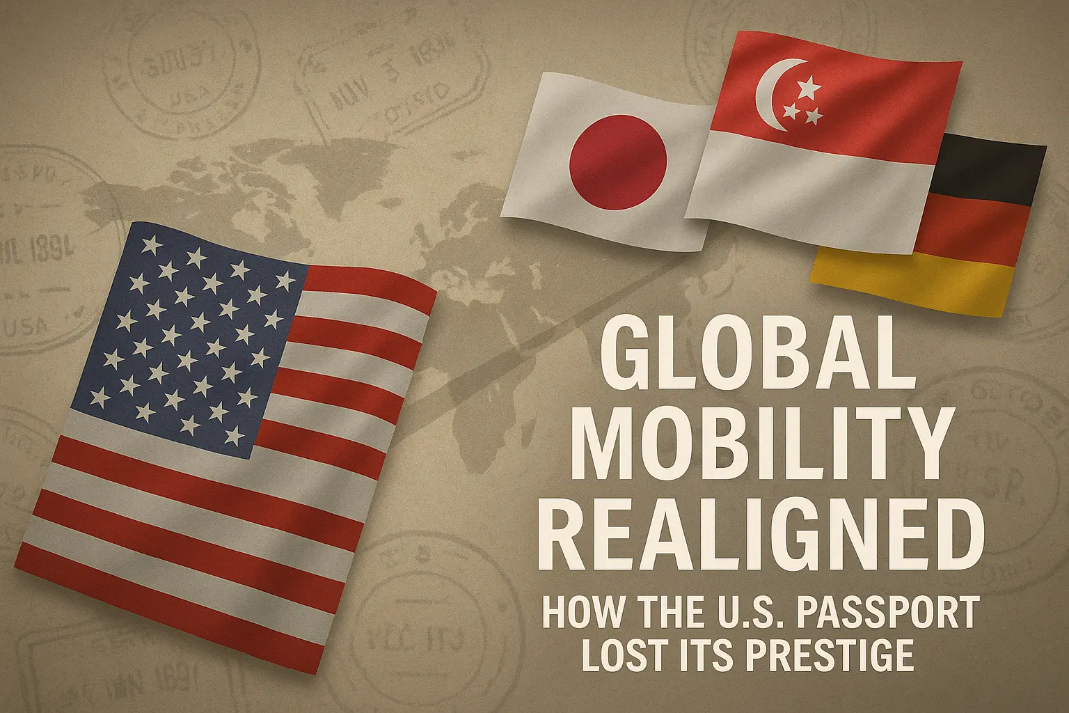 The Passport Power Shift: How America Lost Its Top-10 Spot for the First Time