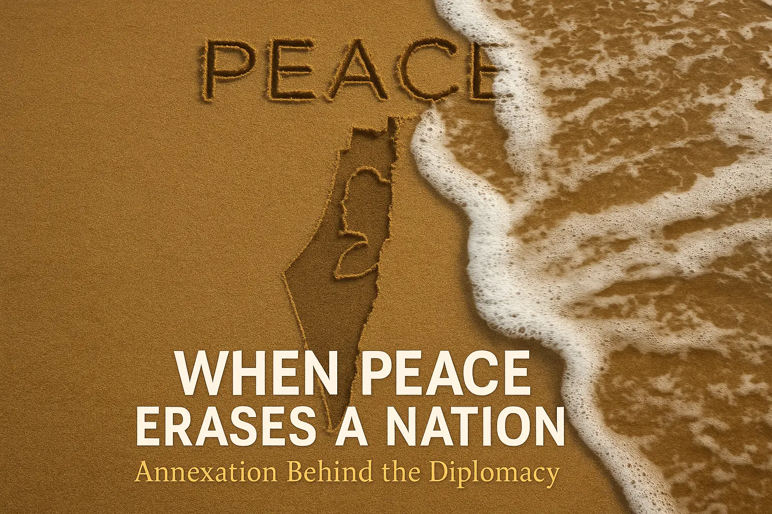 The Peace That Betrayed Justice: How Diplomacy Became a Cover for the Annexation of Palestine