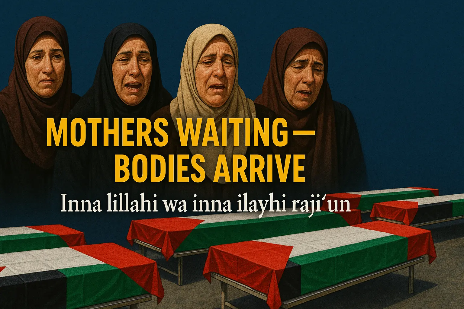 Israel Returns 30 Palestinian Bodies to Gaza: A Human Story the World Cannot Ignore