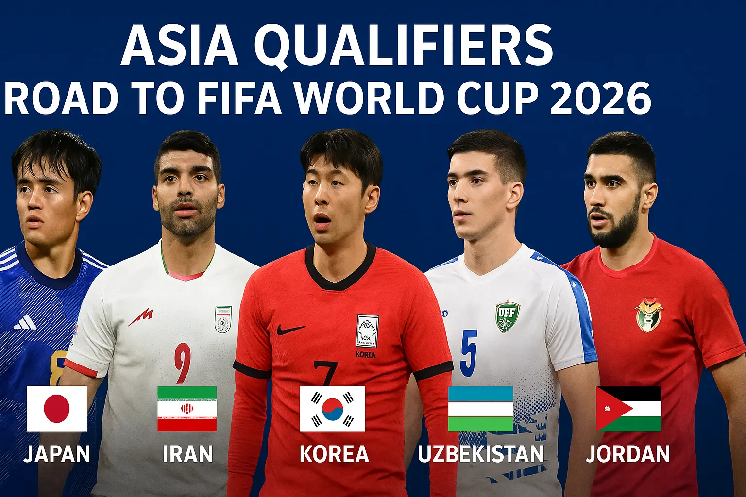 Asia’s Road to the FIFA World Cup 2026