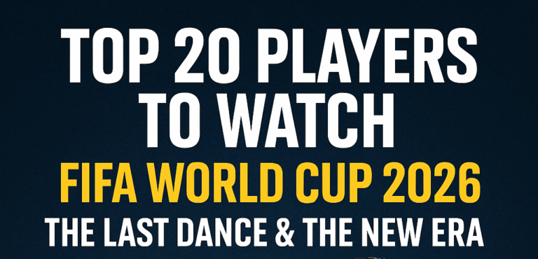 Top 20 Players to Watch at the FIFA World Cup 2026