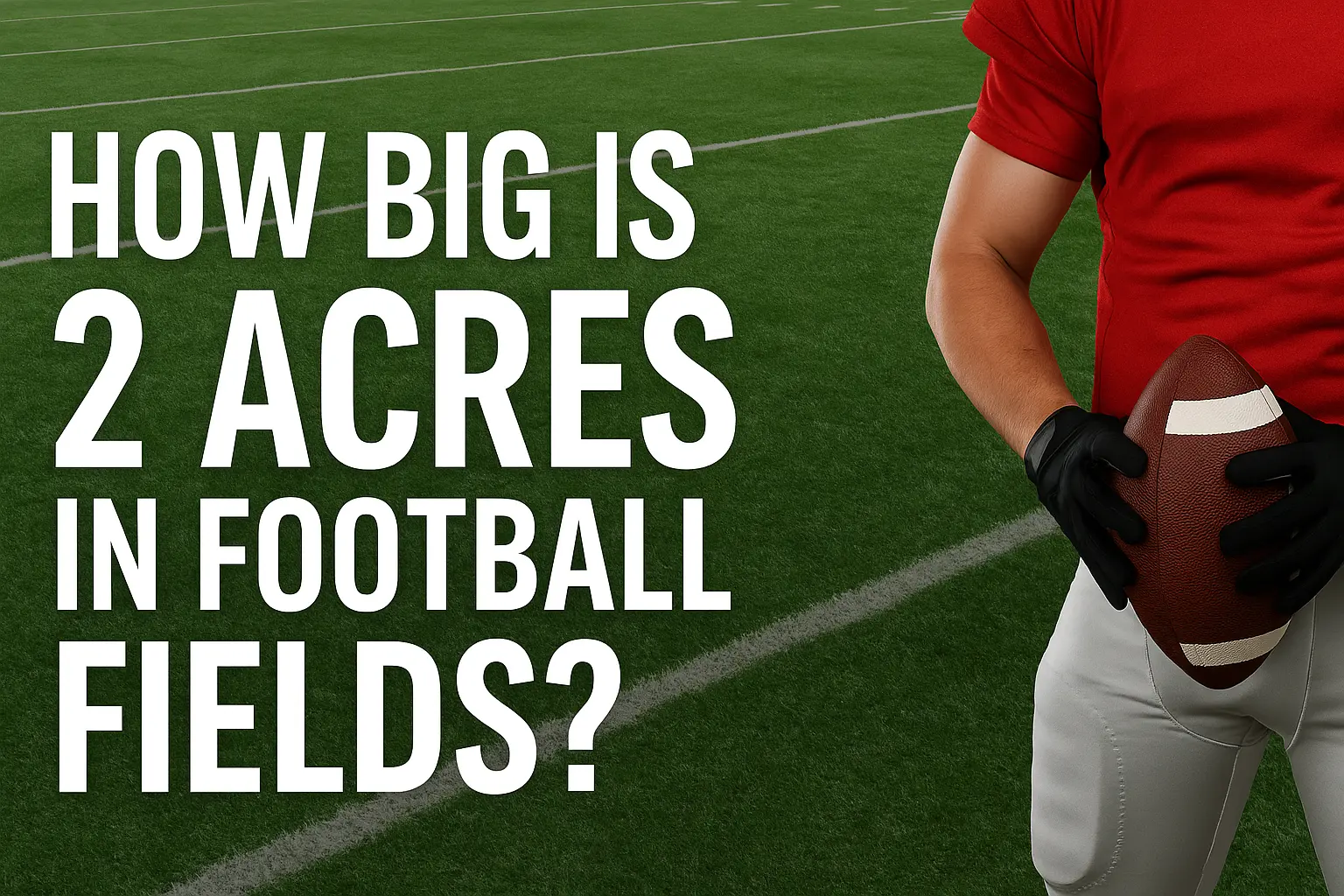 How Big Is 2 Acres in Football Fields?