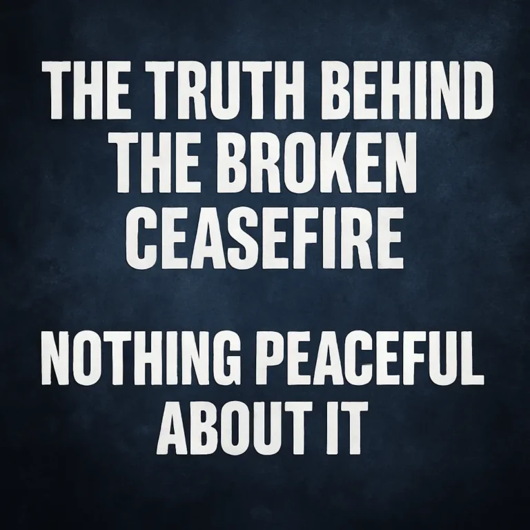 Why Ceasefires in Gaza Collapse: The Hidden Reality Behind the United States, Israel, and the Abraham Accord States