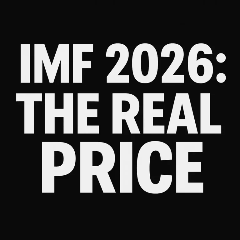 Pakistan’s Next IMF Deal: The Real Price of Stability in 2026