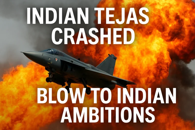 Indian Tejas Crash in Dubai Air Show: A Disaster That Was Already Warning the World
