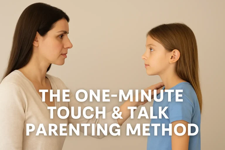The One-Minute Touch-and-Talk Method: A New Way to Guide Children with Love and Clarity