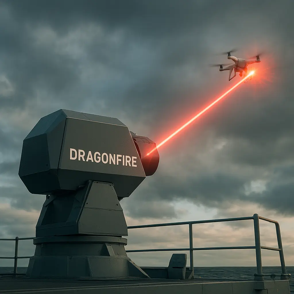 DragonFire: Britain’s Drone-Killing Laser Weapon Redefines Modern Air Defence