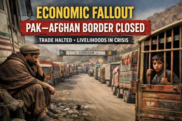 Economic Fallout Grows as Pak–Afghan Border Trade Remains Closed