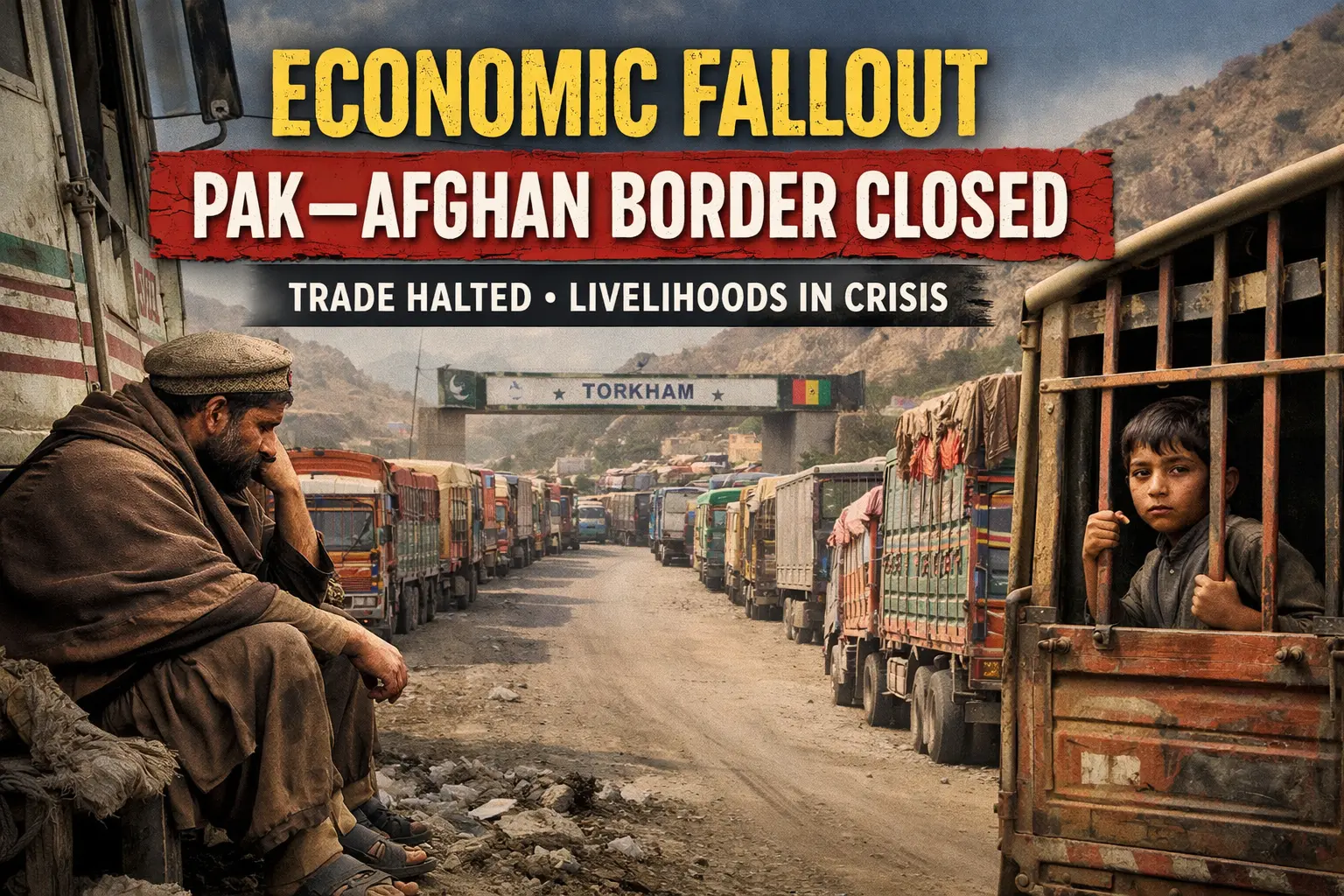 Economic Fallout Grows as Pak–Afghan Border Trade Remains Closed