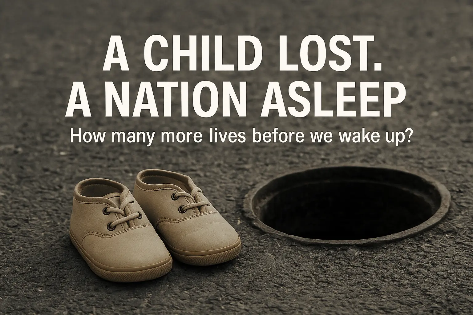 A Child Lost in an Open Manhole: Karachi’s Heartbreaking Tragedy