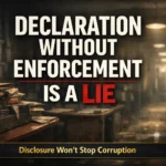 Asset Declaration Alone Will Not End Corruption in Pakistan