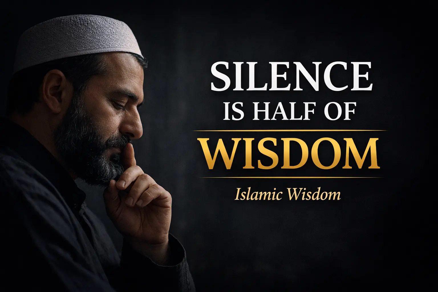 Silence Is Half of Wisdom: Islamic Perspective on Silence, Dignity, and Avoiding Insult