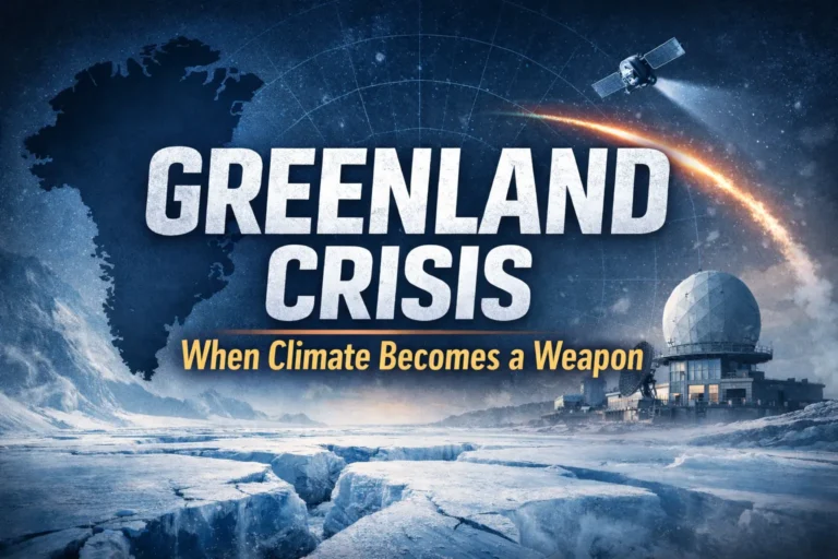 The Greenland Crisis: Climate Change, Resources, and the New Arctic Power Struggle