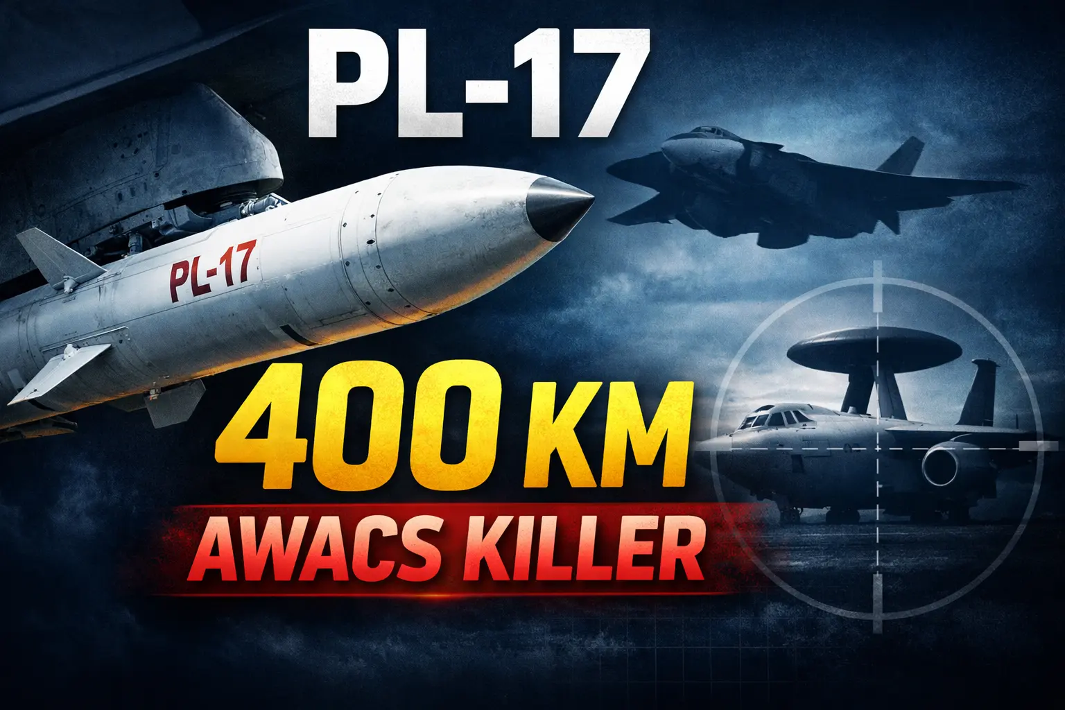 China’s PL-17 Ultra-Long-Range Missile: A New Threat to Air Superiority and High-Value Airborne Assets