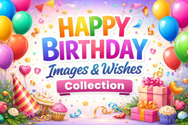 Happy Birthday Images & Wishes Collection 2026
