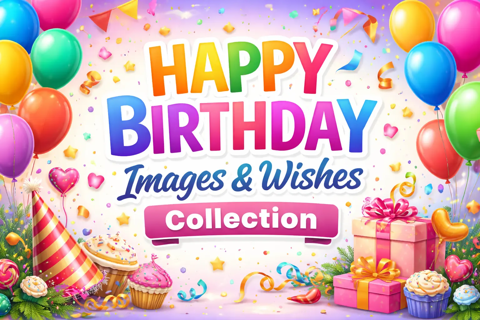 Happy Birthday Images & Wishes Collection 2026