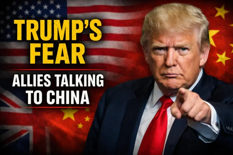 Why President Trump Pressures Allies Over China: Power, Control, and Fear of Strategic Drift
